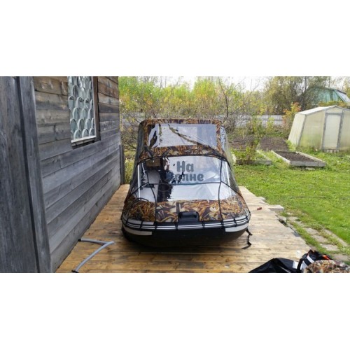 Тент-КОМБИ для лодки ПВХ 360-405