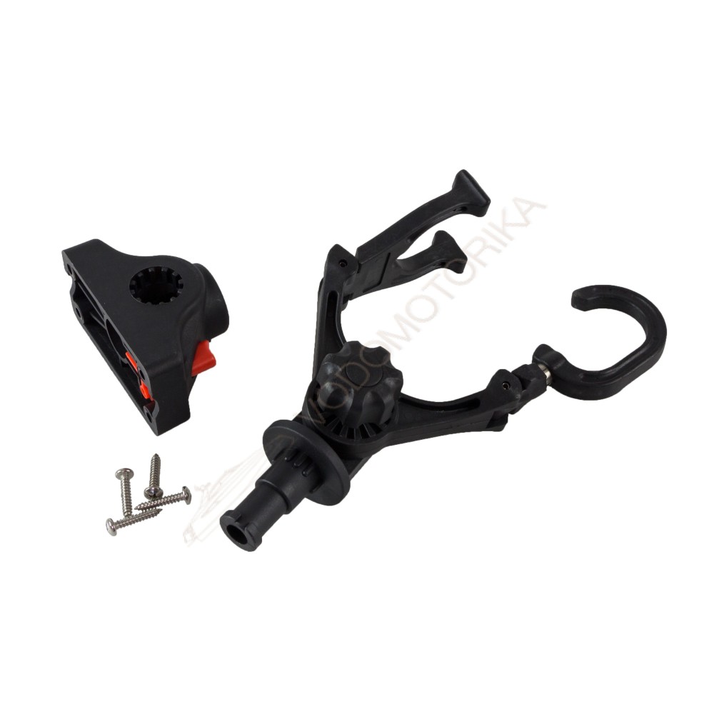 Подставка под удочку черная в комплекте с креплением CFMT303, складная CFRH409