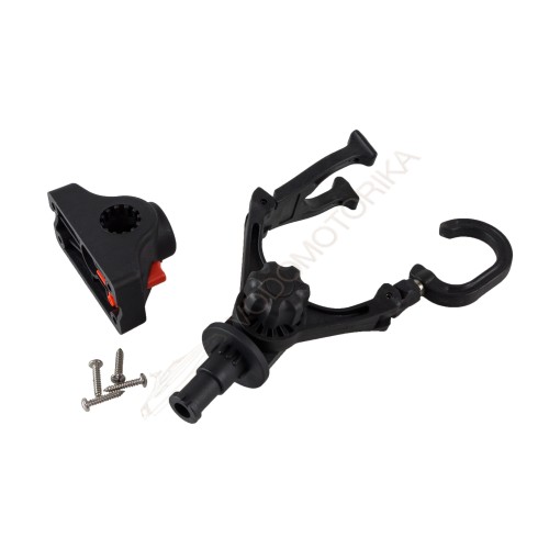 Подставка под удочку черная в комплекте с креплением CFMT303, складная CFRH409