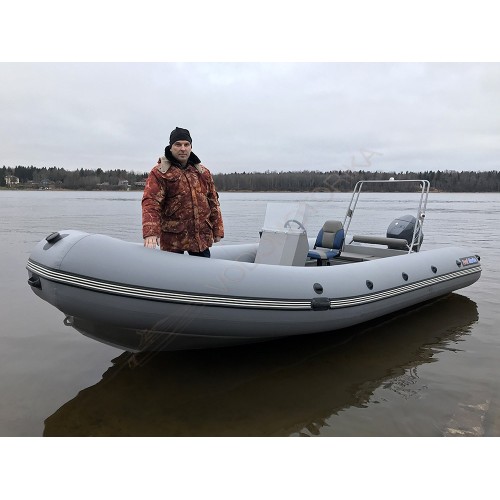 Надувная лодка ProfMarine RIB 550 с алюминиевым корпусом