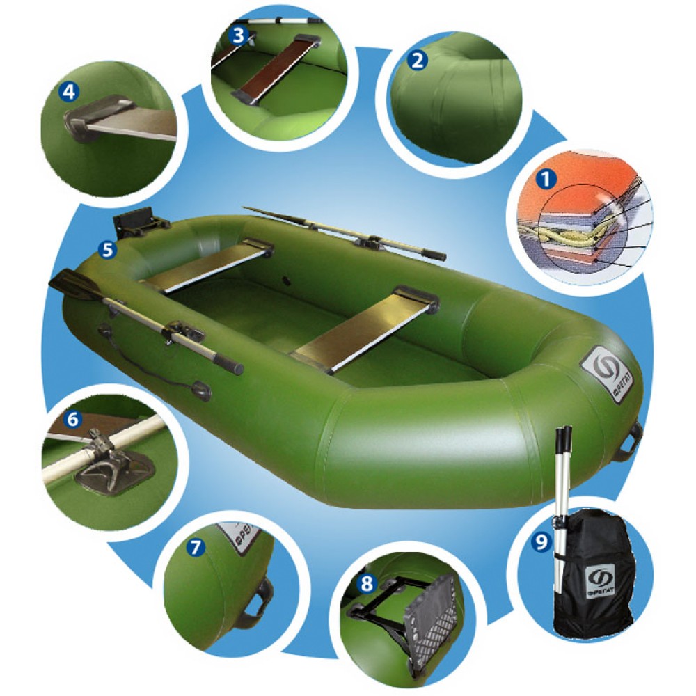 Надувная лодка Фрегат М-5