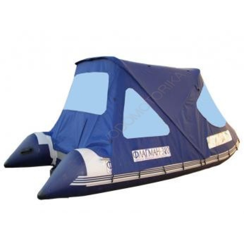 Тент кабриолетного типа для надувных лодок ФЛАГМАН