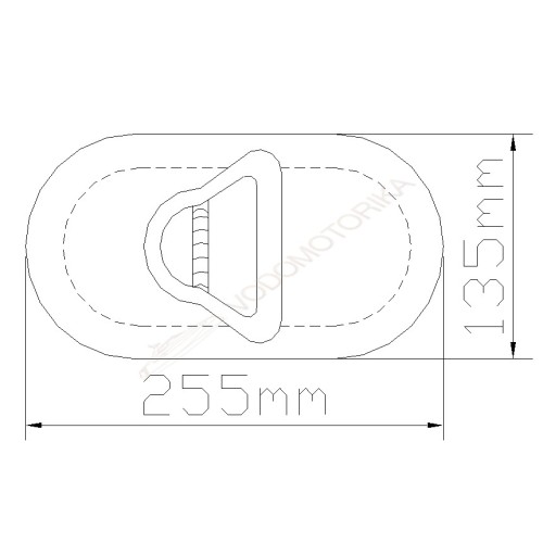 Ручка транспортировочная с накладкой, зеленая Sun Selection