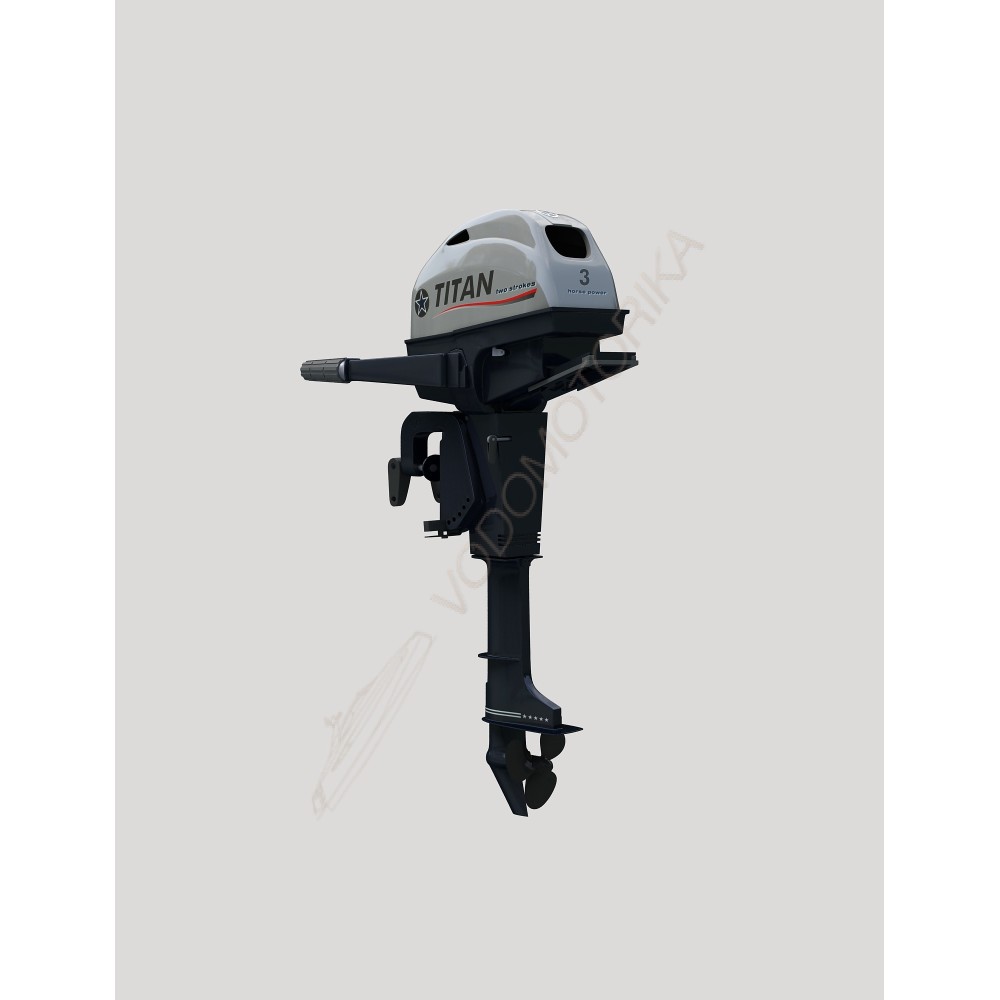 Лодочный мотор TITAN TP3AMHS 3 л.с. двухтактный