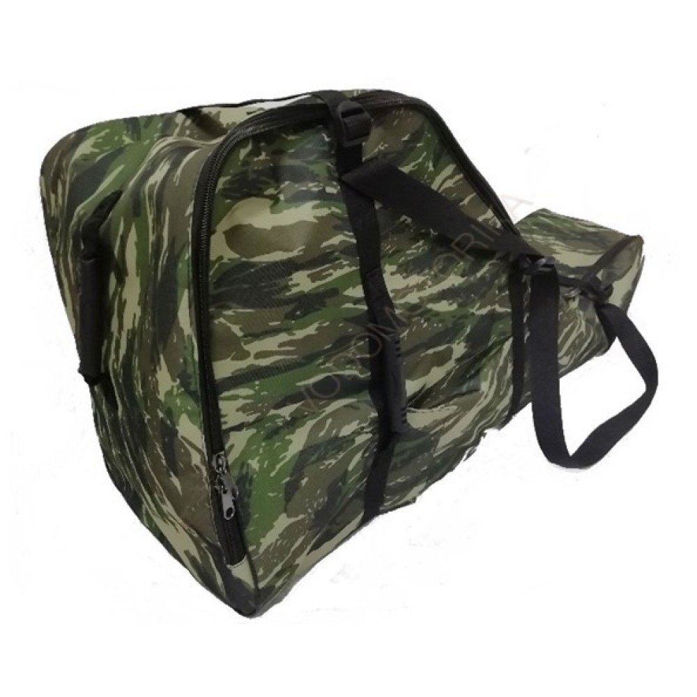 Чехол Gaoksa для лодочного мотора 9.9-18 л.с. (камуфляж серый/камуфляж зеленый/черный)