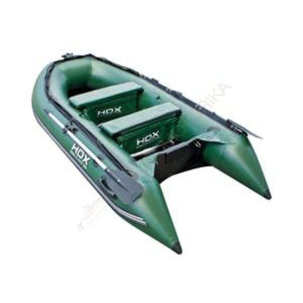 Лодка HDX CARBON 330 ( зелёный ) дерев. пол P/L