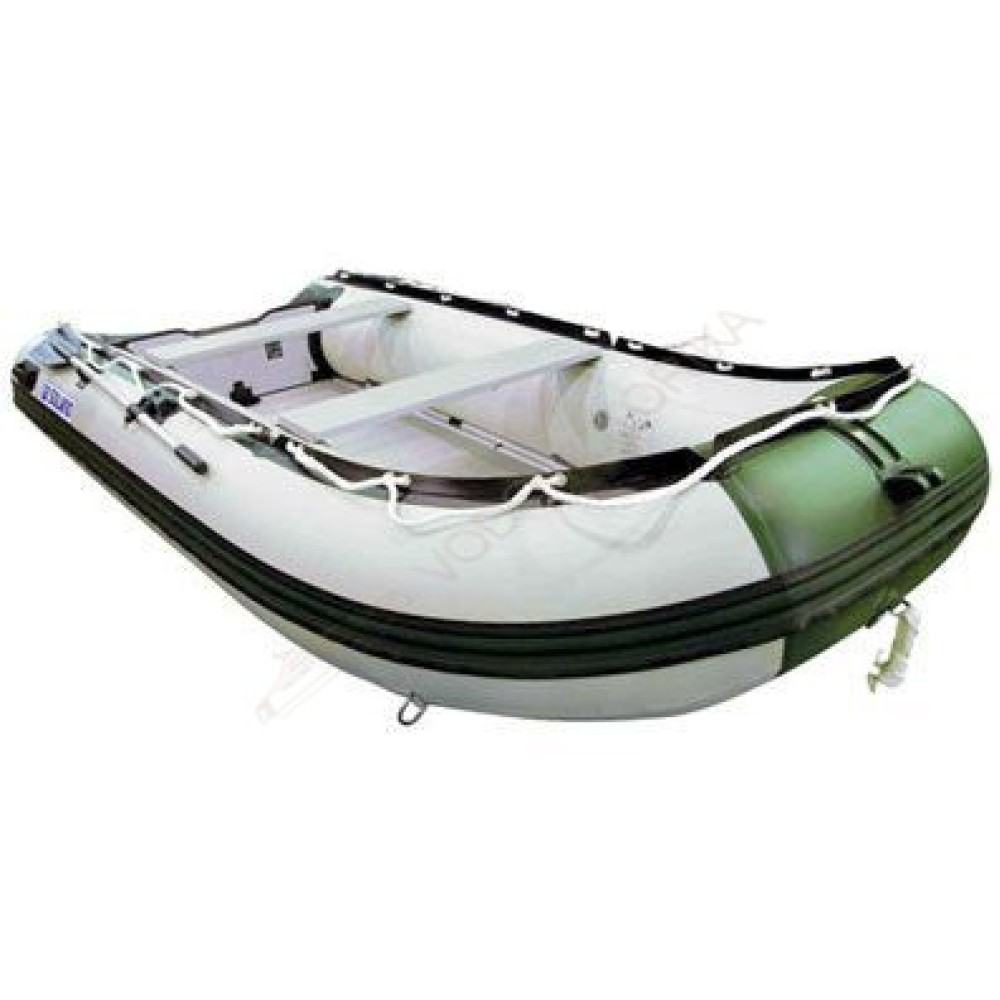 Лодка надувная SOLANO Universal SD385 ( серо-зеленый )