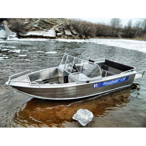 Алюминиевый катер WYATBOAT Wyatboat-430 DCM