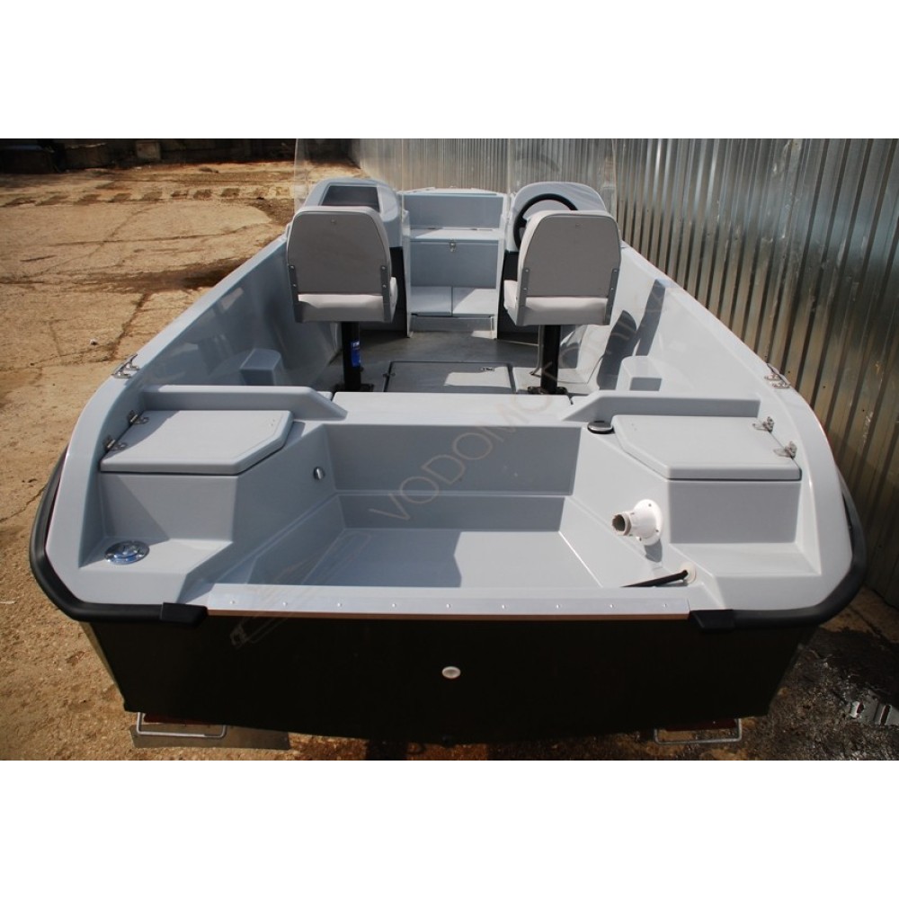 Алюминиевый катер SCANDIC HAVET 480 AL (зеленый камуфляж)