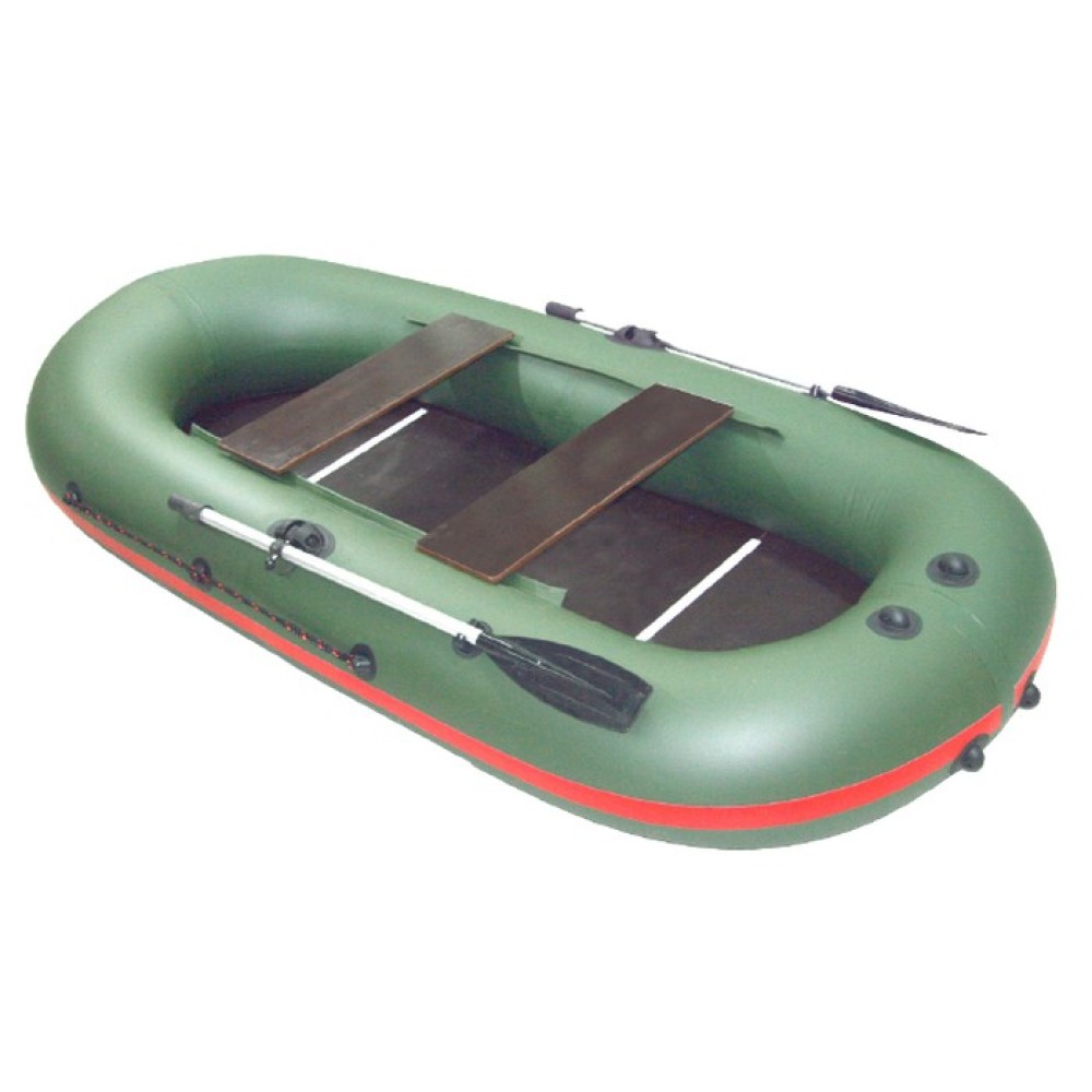 Лодка Мнев и К TUZ-280 (оливка) с пайолами