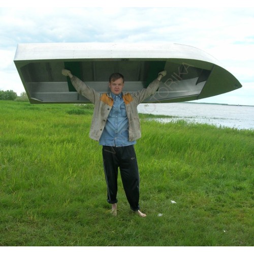 Алюминиевая лодка Малютка-Н 3.1м с булями