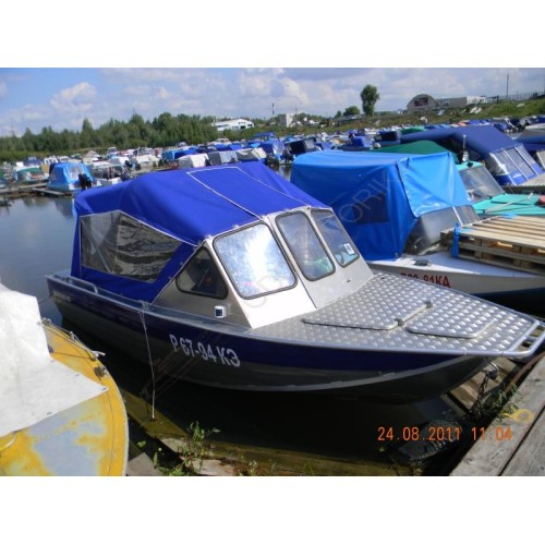 Алюминиевая моторная лодка RusBoat 45