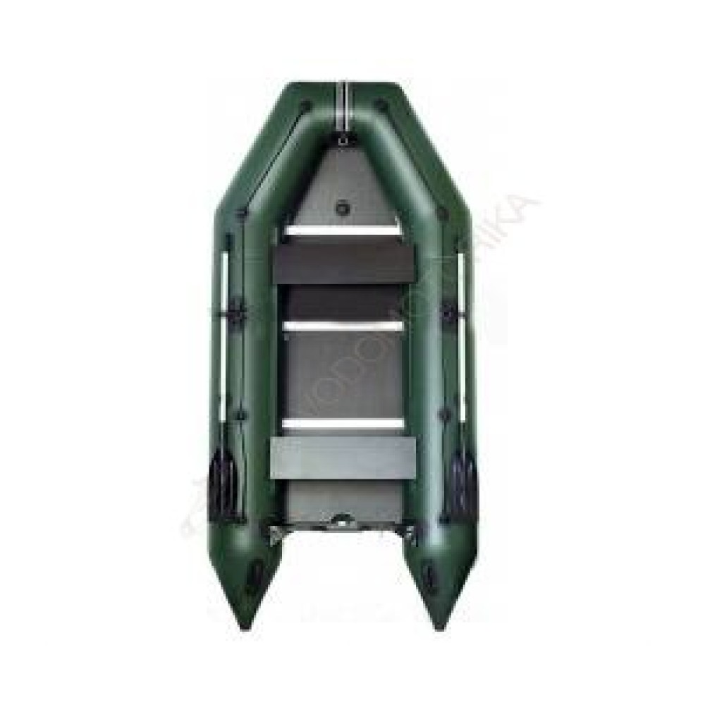 Лодка надувная НЕПТУН с килем КМ-330 Д ( зеленая )