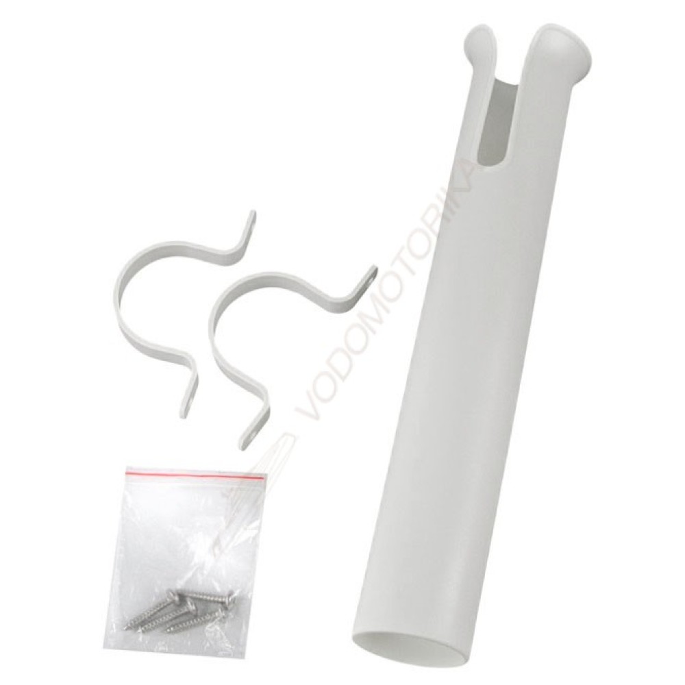 Подставка под удочку белая с кронштейнами в комплекте CFRH702W