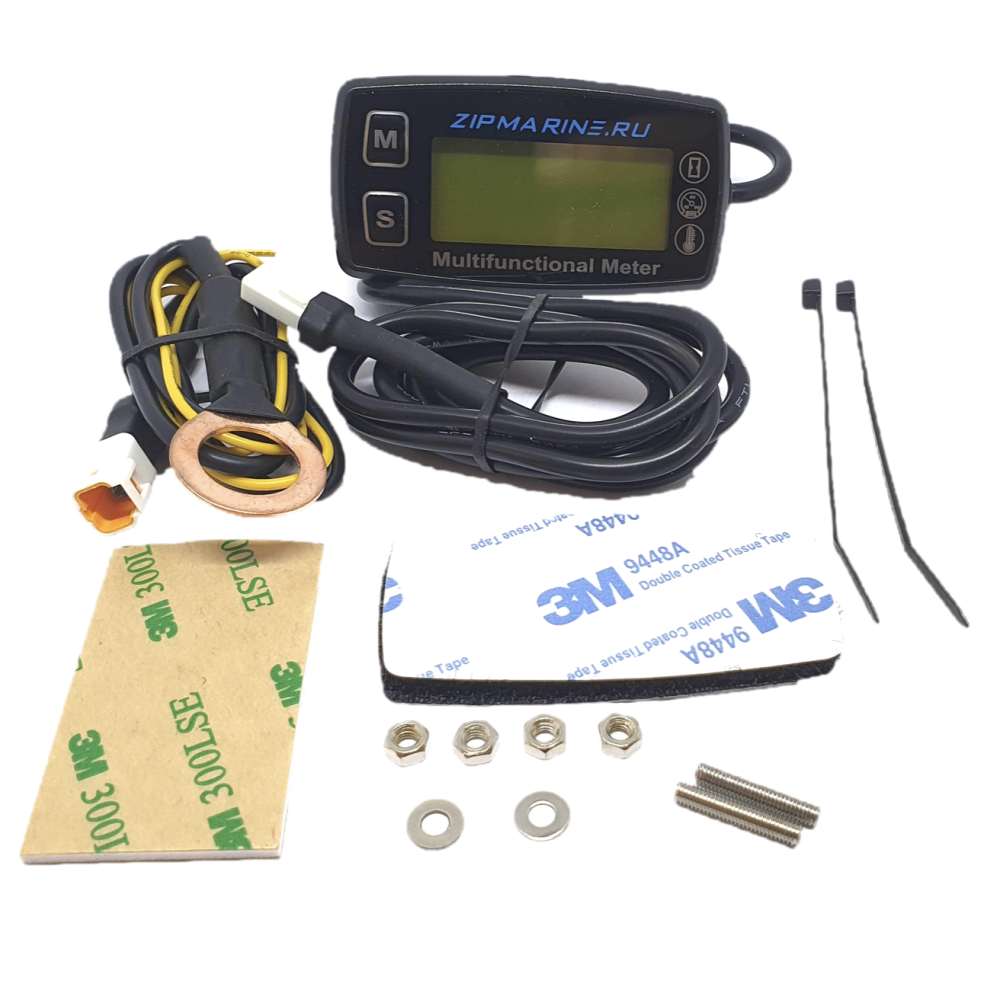 Универсальный тахометр с датчиком температуры