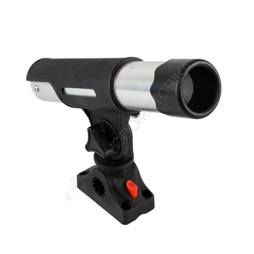 Подставка под удочку черная/серебряная в комплекте с креплением CFMT303 CFRH301