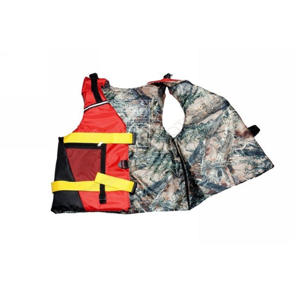 Спасательный жилет № 1 3XL-4XL (р. 56-58) ( камуфляж,оранжевый,желтый,красный)