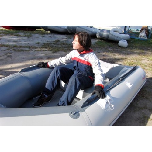 Сиденье надувное Badger Овал 85х43х20 см Grey