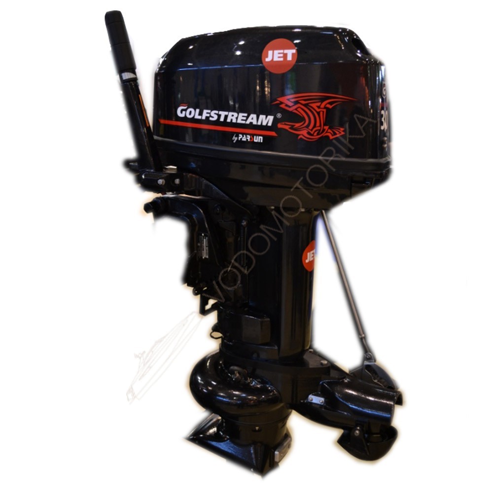 Лодочный мотор 2-х тактный Golfstream T20 BW JET 20 л.с.