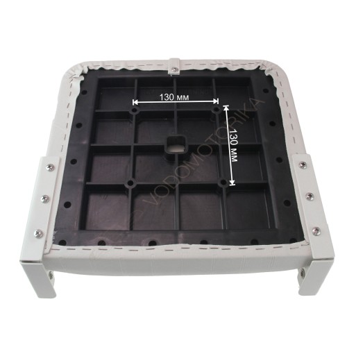 Кресло складное мягкое ECONOMY с высокой спинкой, серое