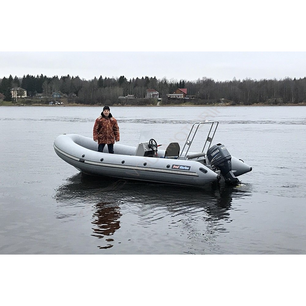 Надувная лодка ProfMarine RIB 550 с алюминиевым корпусом