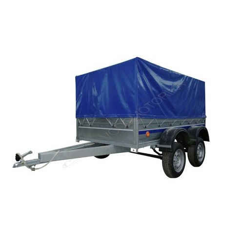 Прицеп Фаворит В 7135 2.56х1.57 высокий тент 0.8 м ( двухосный )