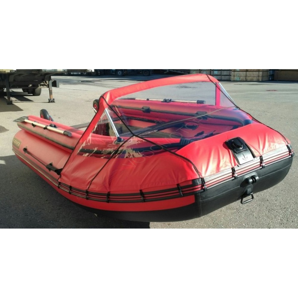 Надувная лодка X-River AGENT 390 НДНД с фальшбортом + тент