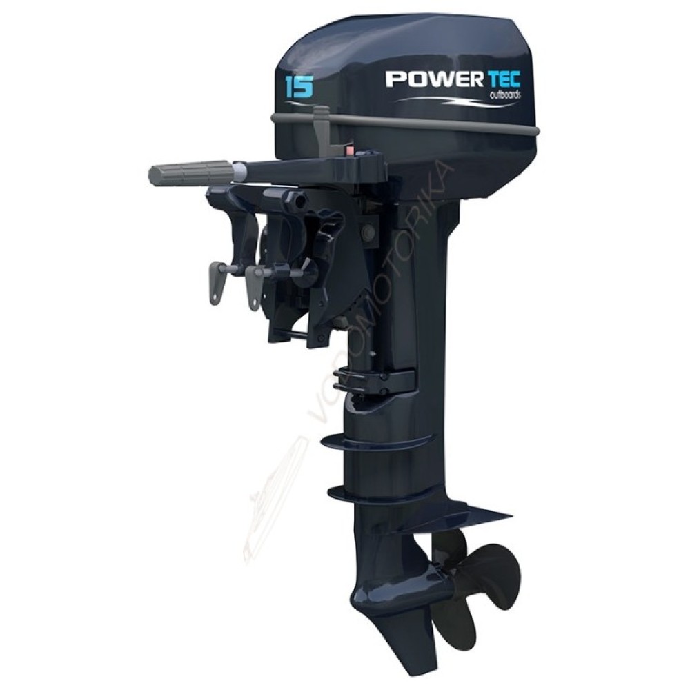 Лодочный мотор POWERTEC T 15 AMHS 15 л.с. двухтактный