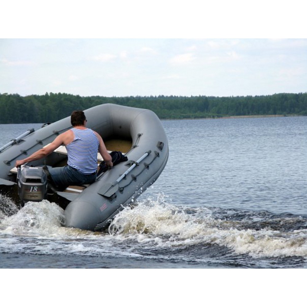 Лодка Мнев и К КАЙМАН N-400 (оливка)