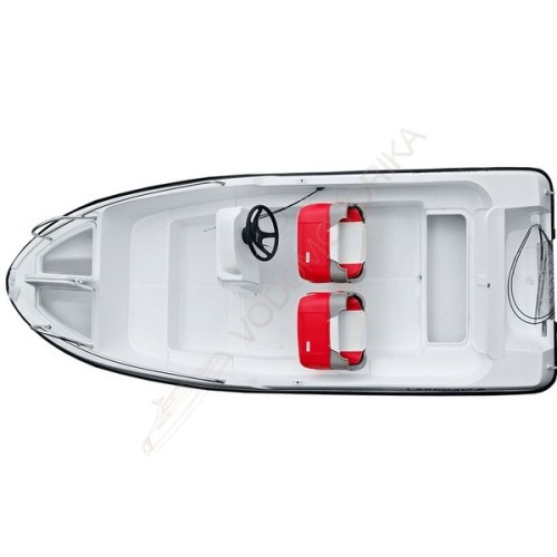 Лодка стеклопластиковая LAKER T410 Console (белый)