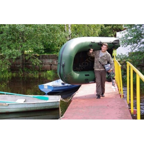 Лодка надувная DINGO 27R оливковый