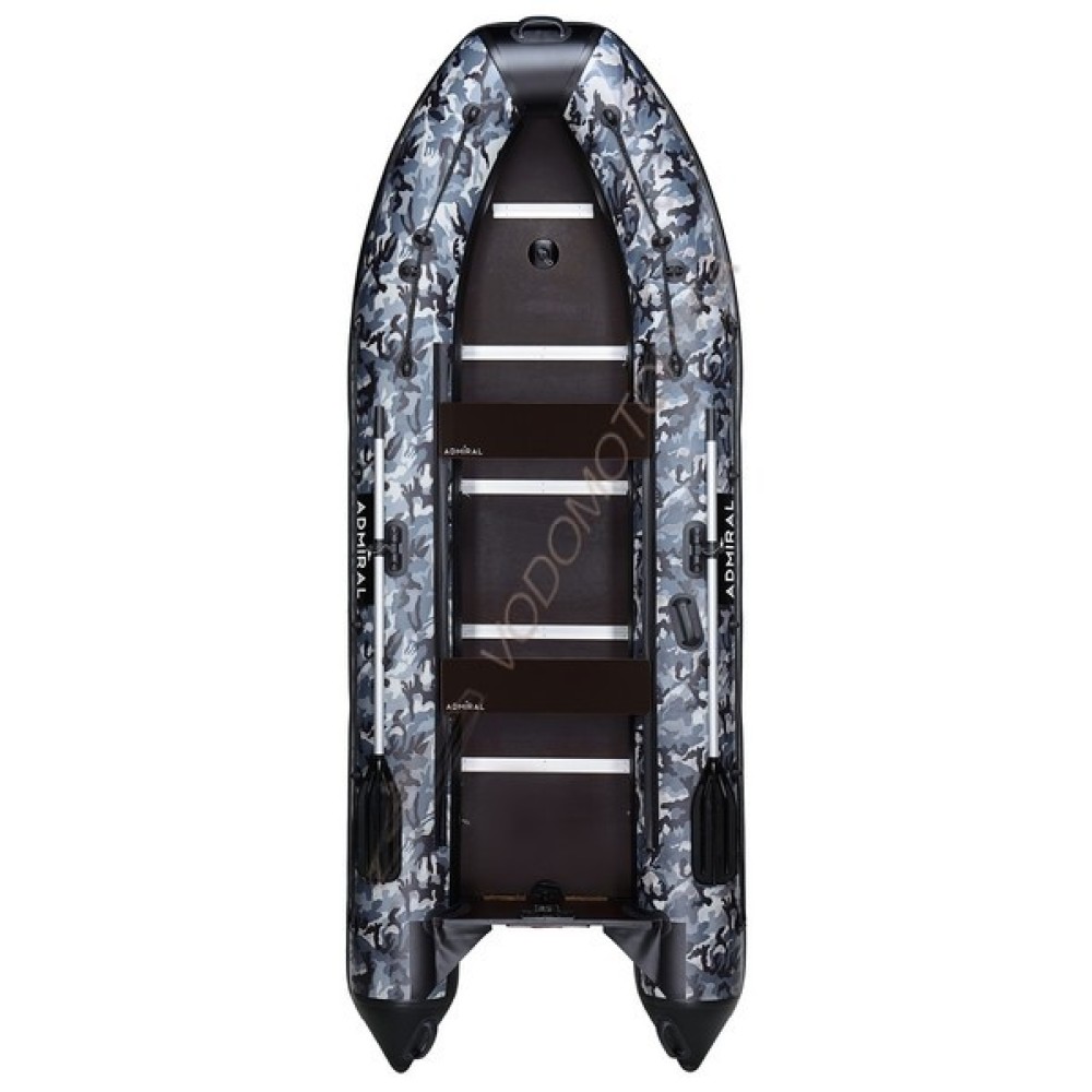 Лодка Адмирал 380 камуфляж