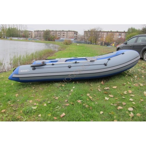 Лодка надувная REEF 390Jet нд ( водомет )