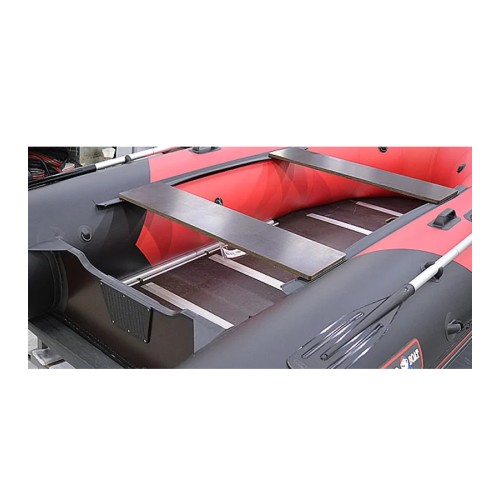 Надувная лодка Хантер 380 ПРО фанерный пол