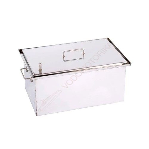 Коптильня Профи 600х300х300 ( нержавейка aisi 430 - 2 мм ) с гидрозатвором