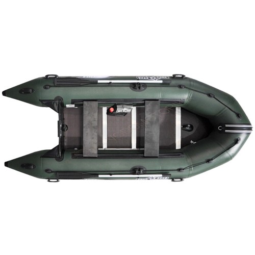 Лодка надувная SOLANO Universal SD365 ( зелено-черный )