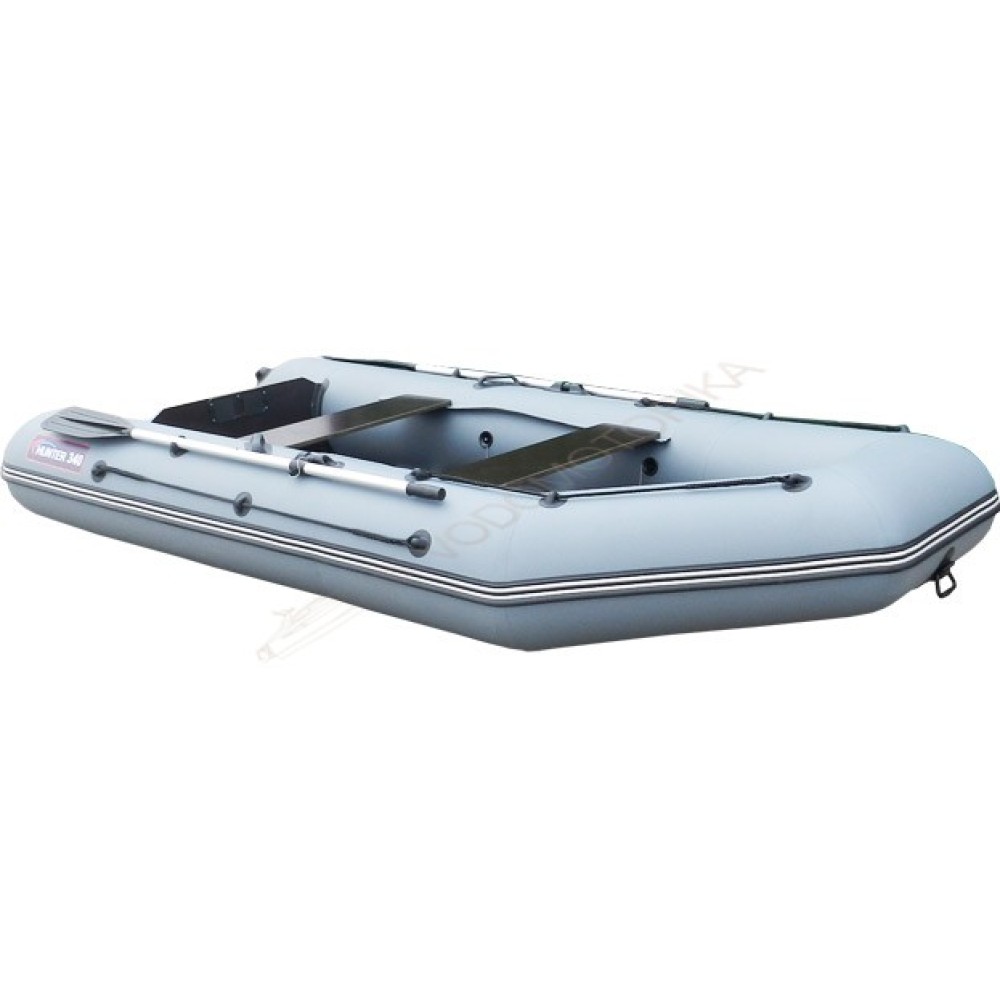 Лодка Хантер 340 (зеленый)