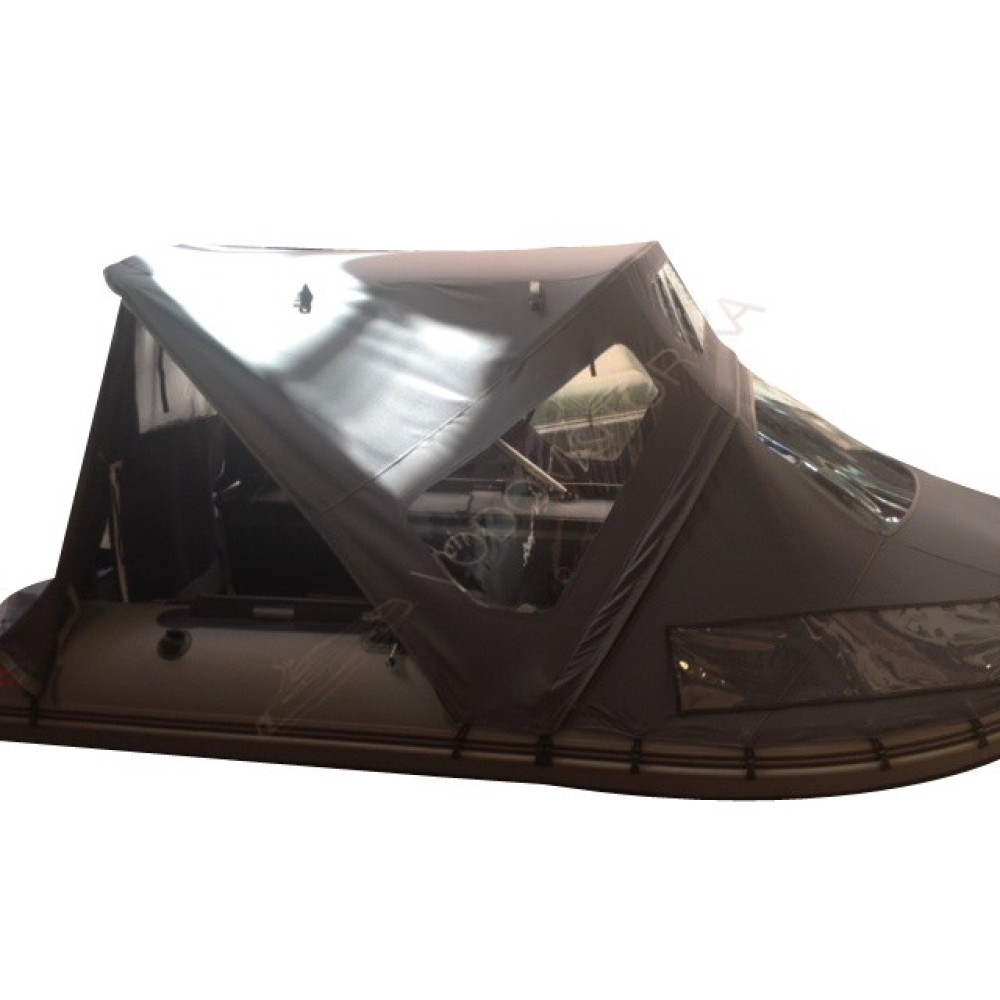 Тент комбинированный трансформер X-River для лодок Agent 365-385, Grace 340-360-380