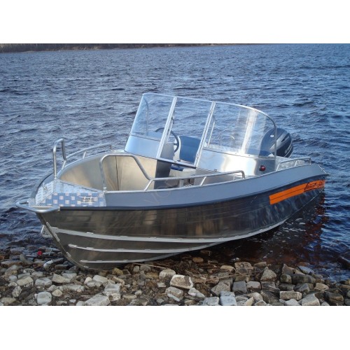 Алюминиевая лодка Wellboat 51 DC