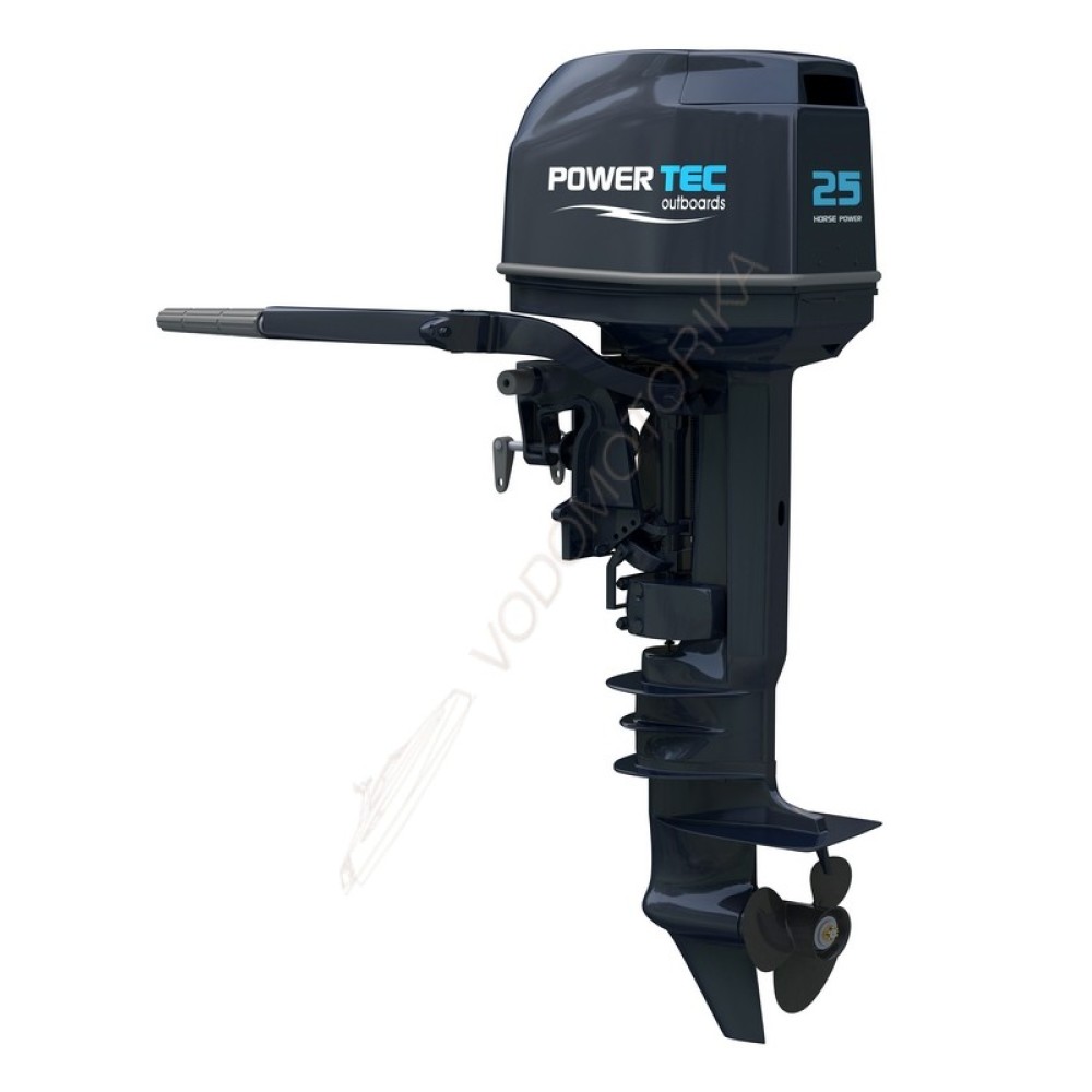 Лодочный мотор POWERTEC Т 25 AWRS 25 л.с. двухтактный
