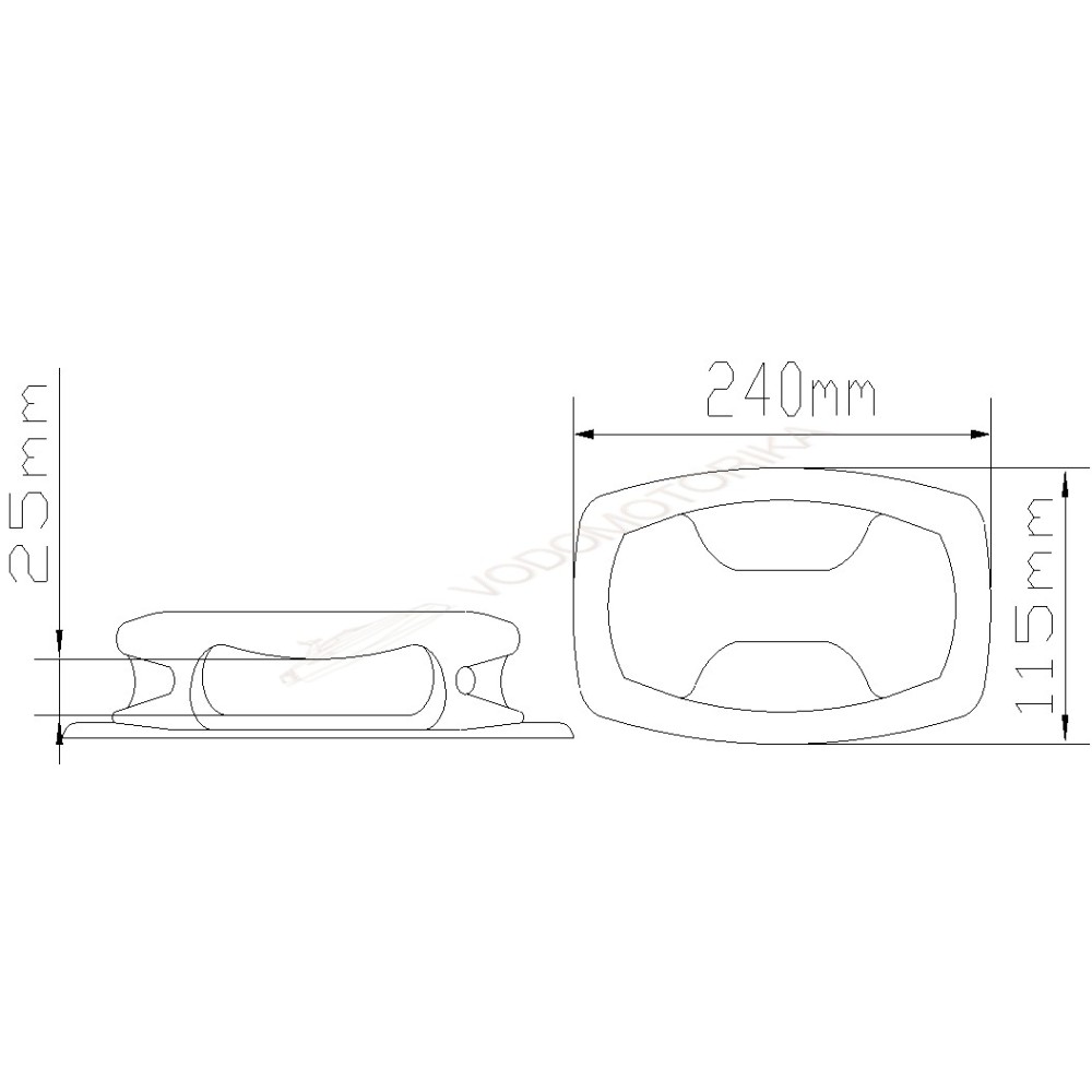 Ручка транспортировочная тип c, черная Sun Selection