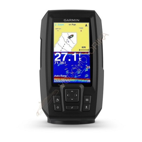 Картплоттер-эхолот Garmin Striker Plus 4 с транцевым трансдьюсером (010-01870-01)