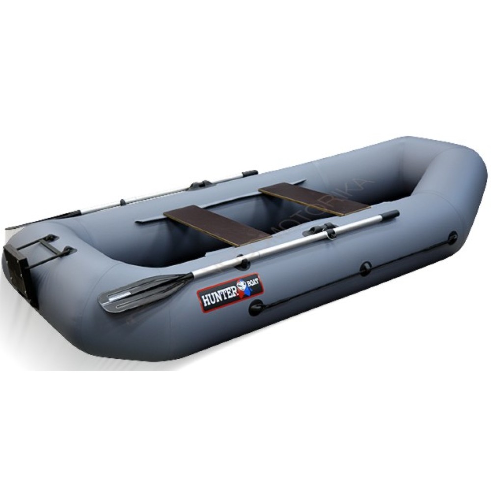 Гребная лодка Хантер 280 New фанерный пол