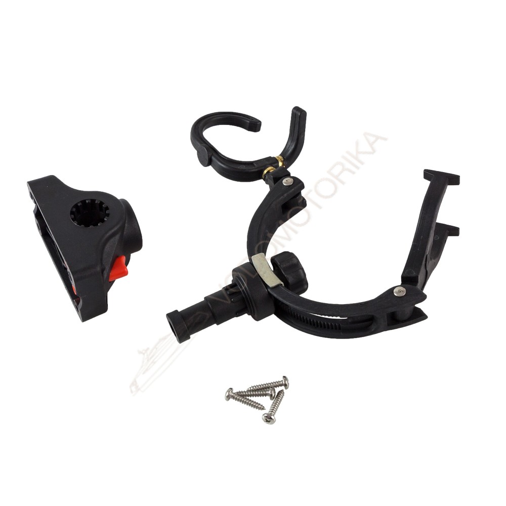 Подставка под удочку черная в комплекте с креплением CFMT303 CFRH805