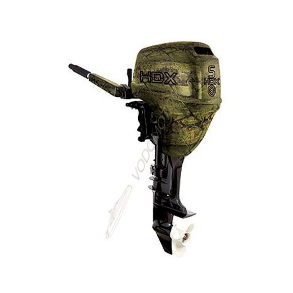 Лодочный мотор HDX F 5 BMS ( камуфляж-лес ) 5 л.с. четырехтактный