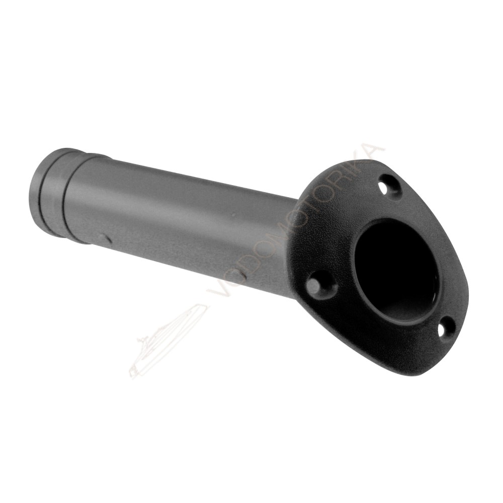 Подставка под удочку 40х240 (пластик) черная 15500