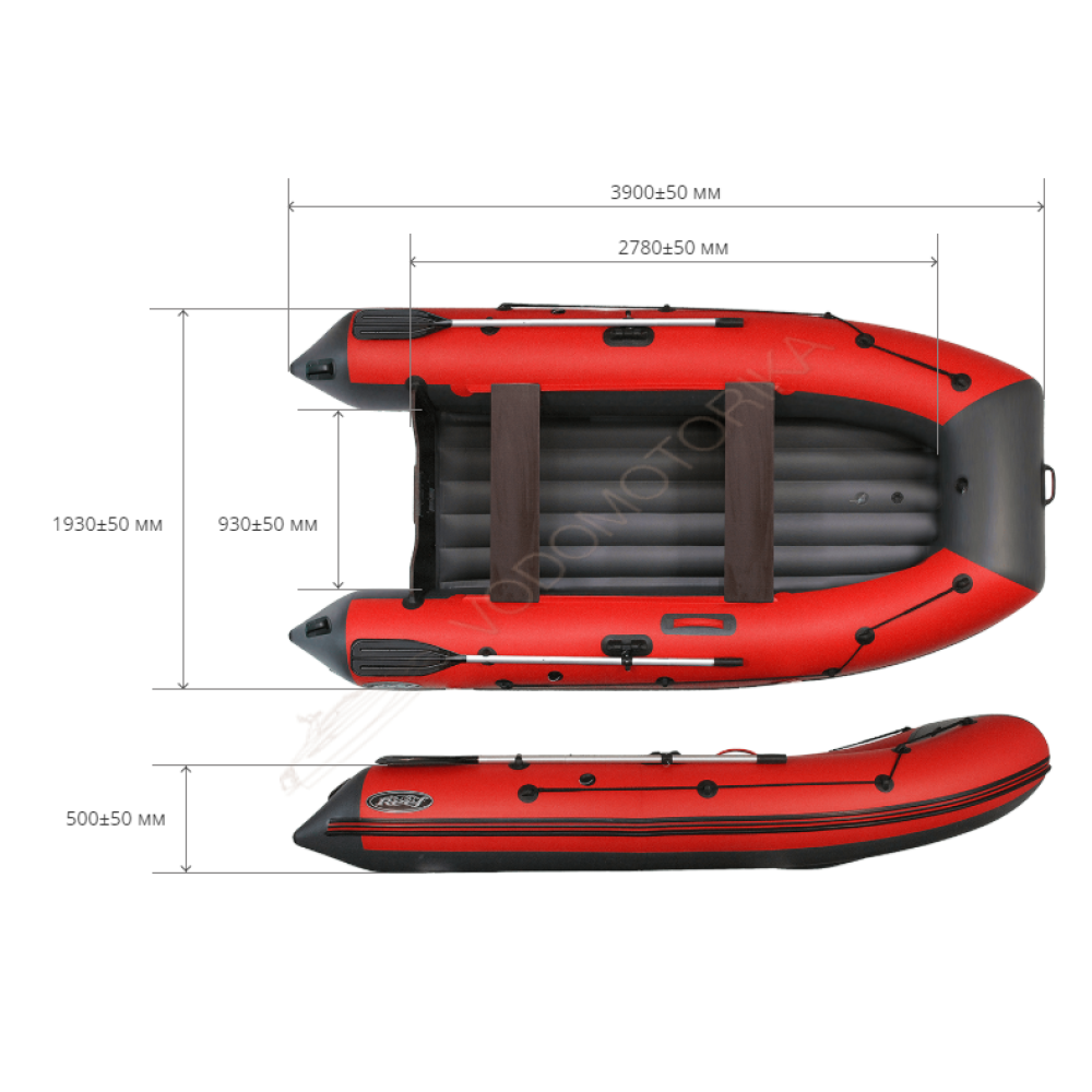 Лодка надувная REEF 390 нд