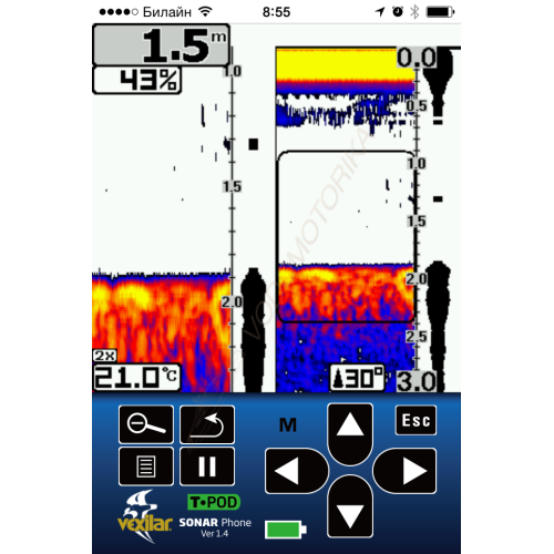 Эхолот Vexilar SONAR Phone SP100