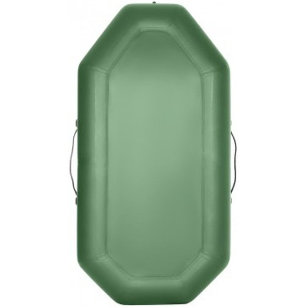 Лодка Тонар Бриз 190 гребки + жесткое сиденье (зеленый)