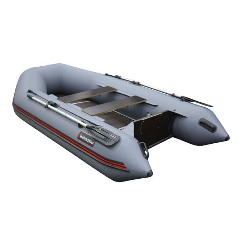 Лодка Хантер 290 ЛК (серый)